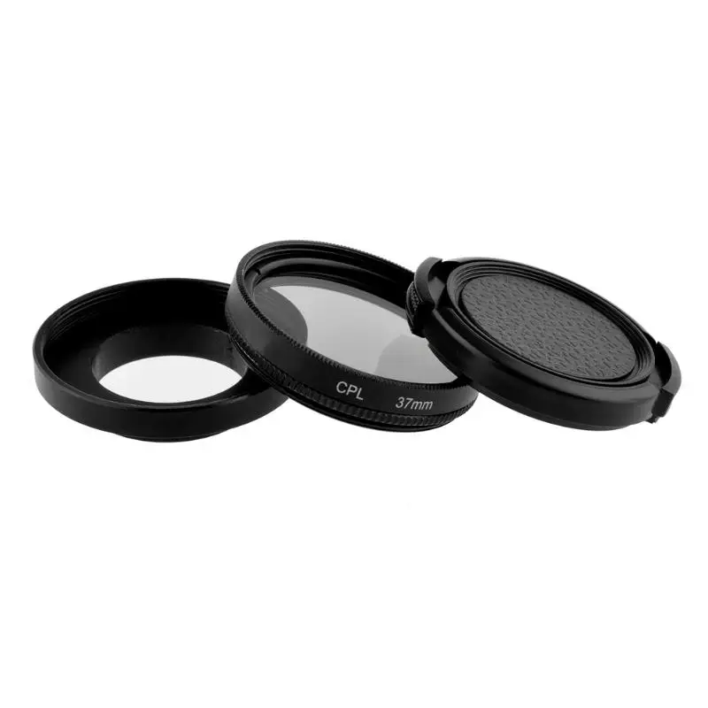 37mm CPL Filter Set Camera Lens Adapter Ring+CPL Filter+Protective Cap for GoPro Hero 3+ / Hero 3,Camera Studio Accessories
37mm CPL Filter Set Camera Lens Adapter Ring+CPL Filter+Protective Cap for GoPro Hero 3+ / Hero 3,Camera Studio Accessories
