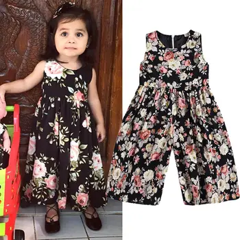 NEW Floral Girl Romper Kids Baby Girl Flower Sleeveless Jumpsuit Harem Pants Pretty Baby Girl Clothes Outfits
NEW Floral Girl Romper Kids Baby Girl Flower Sleeveless Jumpsuit Harem Pants Pretty Baby Girl Clothes Outfits