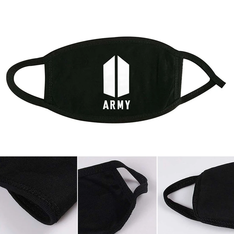 KPOP New Album The Same Logo Bangtan Boys Dust Cotton Mouth-muffle Face Masks Masques
KPOP New Album The Same Logo Bangtan Boys Dust Cotton Mouth-muffle Face Masks Masques