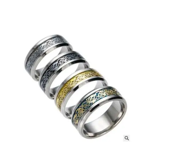 Dropship Vintage Chinese Valentine's Day Dragon Tungsten Lord Gold Wedding Ring for Men Titanium Steel Ring Band New Punk Ring
Dropship Vintage Chinese Valentine's Day Dragon Tungsten Lord Gold Wedding Ring for Men Titanium Steel Ring Band New Punk Ring