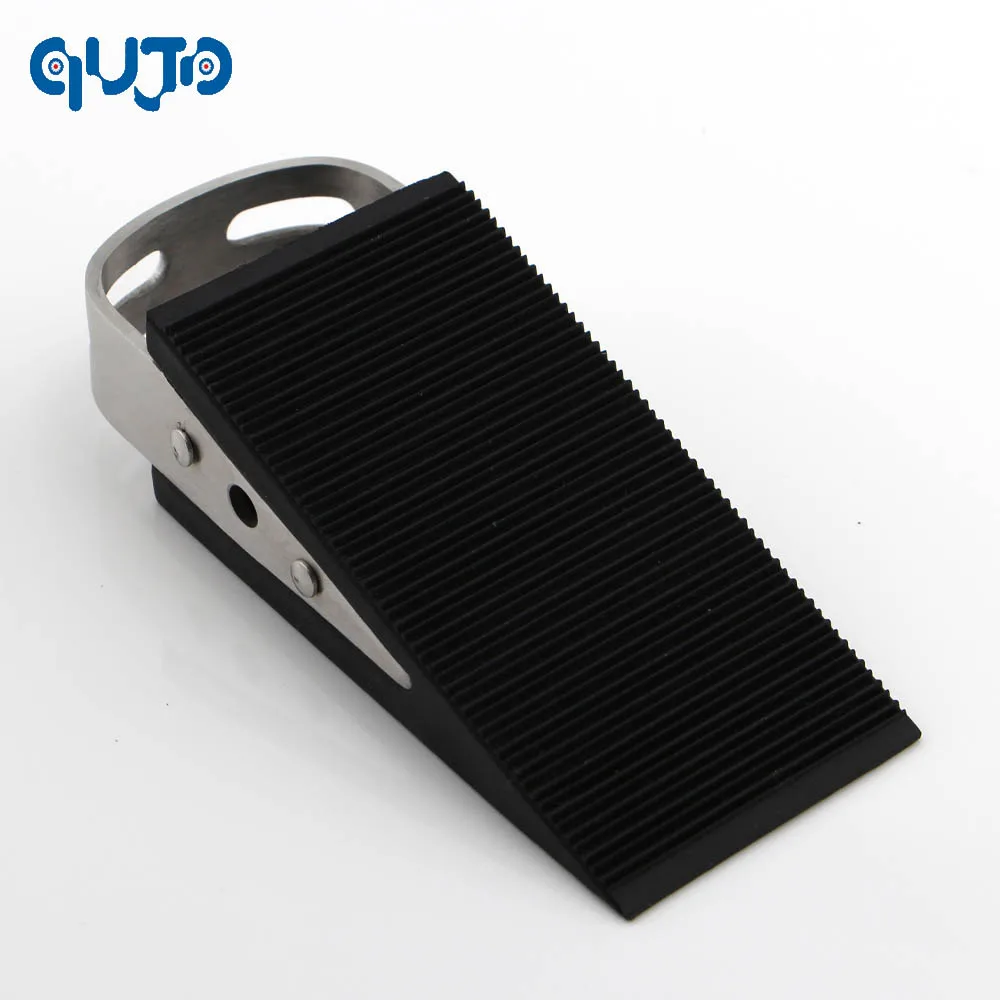 Chicoo Door Wedge Shaped Rubber Door Stops Non-Slip Black Rubber Door Buffers for Office Home America Floor Door Stopper
Chicoo Door Wedge Shaped Rubber Door Stops Non-Slip Black Rubber Door Buffers for Office Home America Floor Door Stopper