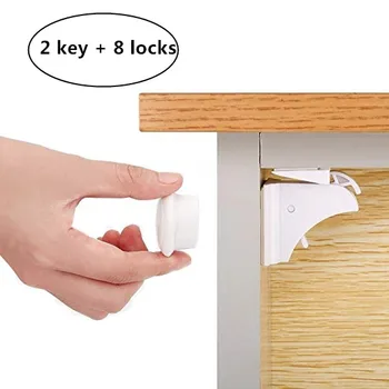 Magnetic Child Lock 8 Locks Baby Safety Baby Protections Cabinet Door Lock Kids Drawer Locker Security Invisible Locks
Magnetic Child Lock 8 Locks Baby Safety Baby Protections Cabinet Door Lock Kids Drawer Locker Security Invisible Locks