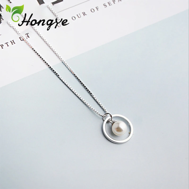 Hongye Female S925 Neck Chain Natural Shell Pearl Female Jewelry Long Necklace Fashionable Pendant Elegant Collar Necklace Women
Hongye Female S925 Neck Chain Natural Shell Pearl Female Jewelry Long Necklace Fashionable Pendant Elegant Collar Necklace Women