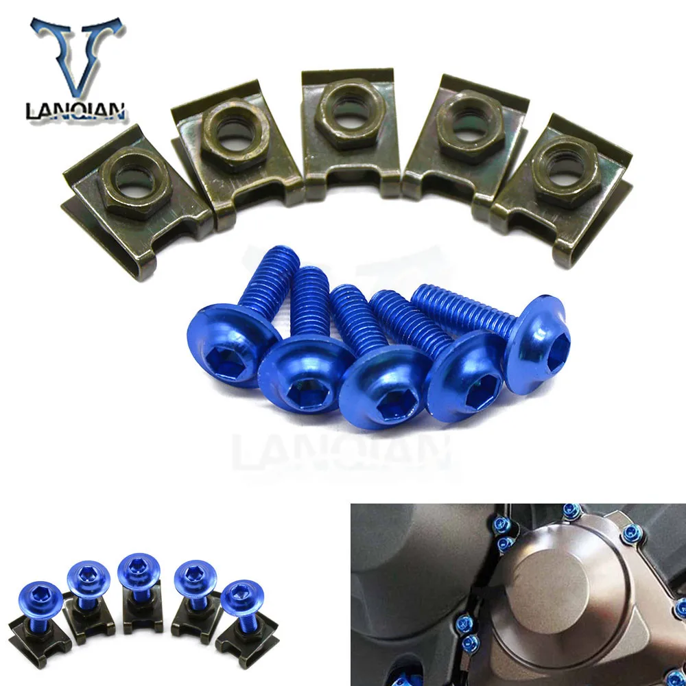 5PCS universal Motorcycle Accessories Fairing Bolt Spire Speed Fastener Clips Screw for BMW C600/650Sport C650GT C650GT F700GS
5PCS universal Motorcycle Accessories Fairing Bolt Spire Speed Fastener Clips Screw for BMW C600/650Sport C650GT C650GT F700GS