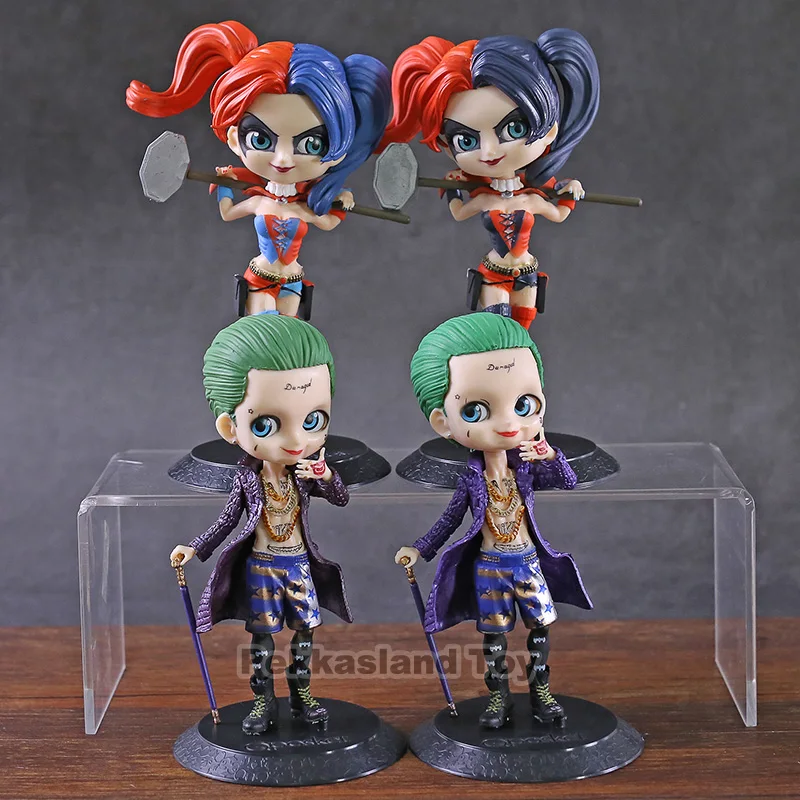 Q Posket DC Suicide Squad Joker / Harley Quinn PVC Figure Collectible Model Toy Qposket Doll
Q Posket DC Suicide Squad Joker / Harley Quinn PVC Figure Collectible Model Toy Qposket Doll