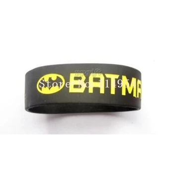New 50 pcs Popular Batman Wristband Silicone Bracelets For Man Women jewelry Gift Fashion Accessories H-88
New 50 pcs Popular Batman Wristband Silicone Bracelets For Man Women jewelry Gift Fashion Accessories H-88