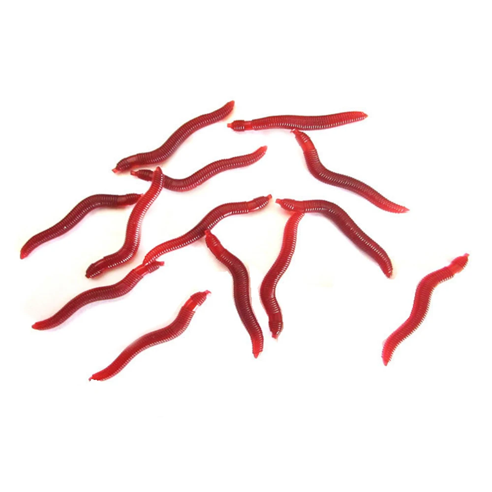 50Pcs/100Pcs 4cm Simulation Earthworm Red Worms Artificial Fishing Lure Tackle Soft Bait Lifelike Fishy Smell Lures Red NEW
50Pcs/100Pcs 4cm Simulation Earthworm Red Worms Artificial Fishing Lure Tackle Soft Bait Lifelike Fishy Smell Lures Red NEW