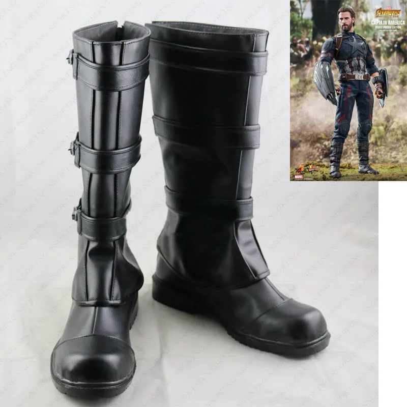 New Avengers: Endgame Captain America Cosplay Boots Avengers 4 Anime Shoes Custom Made
New Avengers: Endgame Captain America Cosplay Boots Avengers 4 Anime Shoes Custom Made