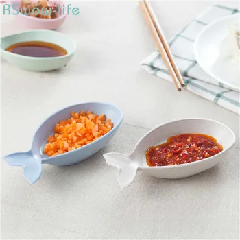 2 Pcs Environmental Protection Creative Goldfish Sauce Dishes Multi-function Soy Sauce Vinegar Snack Dish For Kitchen Utensils
2 Pcs Environmental Protection Creative Goldfish Sauce Dishes Multi-function Soy Sauce Vinegar Snack Dish For Kitchen Utensils