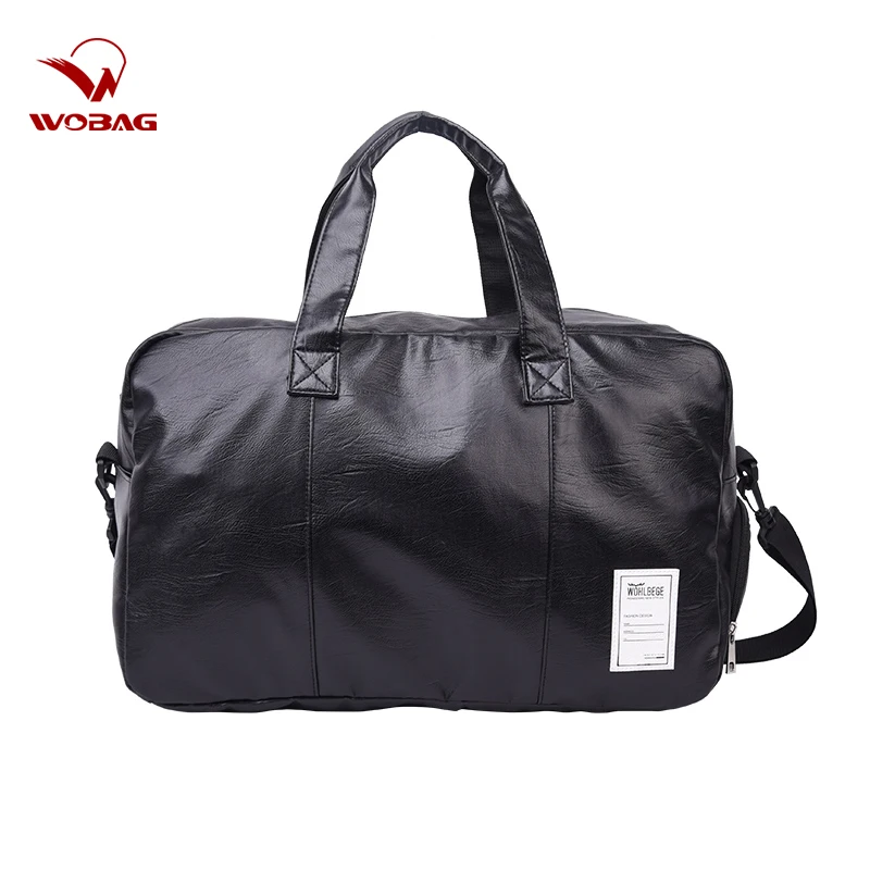 New Fashion Women Waterproof PU Leather Travel Bag Large Capacity Hand Luggage Bag Men Black Weekend Training Fitness Bag
New Fashion Women Waterproof PU Leather Travel Bag Large Capacity Hand Luggage Bag Men Black Weekend Training Fitness Bag