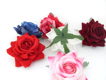 100 pieces Artificial Diamond Rose Flocking Silk Flower Heads Bridal wedding decoration 2.4" B77
100 pieces Artificial Diamond Rose Flocking Silk Flower Heads Bridal wedding decoration 2.4" B77