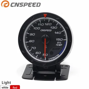 CNSPEED Black Face 60MM Car Oil Temperature Gauge Red & White Lighting 20-120C Oil Temp Meter YC101350
CNSPEED Black Face 60MM Car Oil Temperature Gauge Red & White Lighting 20-120C Oil Temp Meter YC101350