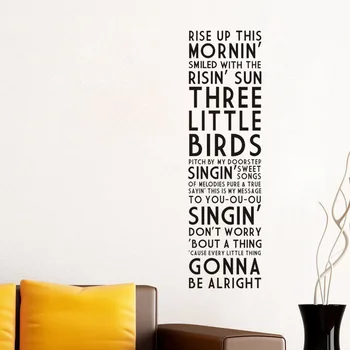 Everything Gonna Be All Alright English Quote Wall Stickers/Decals for Kids Rooms Bedroom Living Room Home Decor 8210
Everything Gonna Be All Alright English Quote Wall Stickers/Decals for Kids Rooms Bedroom Living Room Home Decor 8210