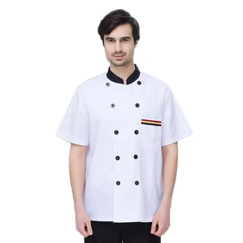 White Breathable Double-breasted Chef Jacket Uniform Restaurant Hotel Food Service Work Wear Overalls Kitchen Men Coat Suits
White Breathable Double-breasted Chef Jacket Uniform Restaurant Hotel Food Service Work Wear Overalls Kitchen Men Coat Suits