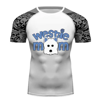 Custom full Printed T-shirt mother of westie Boxing Shirt Gym tshirt men Compression Shirt Tops T shirt black rashguard
Custom full Printed T-shirt mother of westie Boxing Shirt Gym tshirt men Compression Shirt Tops T shirt black rashguard