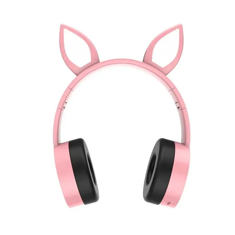 Wireless Bluetooth Headset LED Glowing Lights Rabbit Ear Foldable Stereo Headset Simple Tylish Microphone Volume Control Headset
Wireless Bluetooth Headset LED Glowing Lights Rabbit Ear Foldable Stereo Headset Simple Tylish Microphone Volume Control Headset
