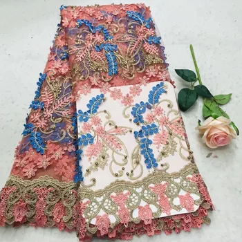 Tollola Wholesale High Quality Dubai Latest decals tulle African Lace Fabrics 2019 onion Pink Lace Fabric For Garment Dress 
Tollola Wholesale High Quality Dubai Latest decals tulle African Lace Fabrics 2019 onion Pink Lace Fabric For Garment Dress