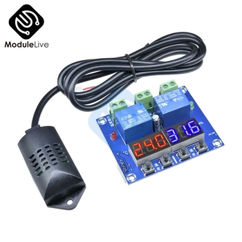 XH-M452 High Precision DC 12V 10A Digital LED Dual Output Temperature and Humidity Controller Module 20-60 Celsius -0% -100% RH
XH-M452 High Precision DC 12V 10A Digital LED Dual Output Temperature and Humidity Controller Module 20-60 Celsius -0% -100% RH