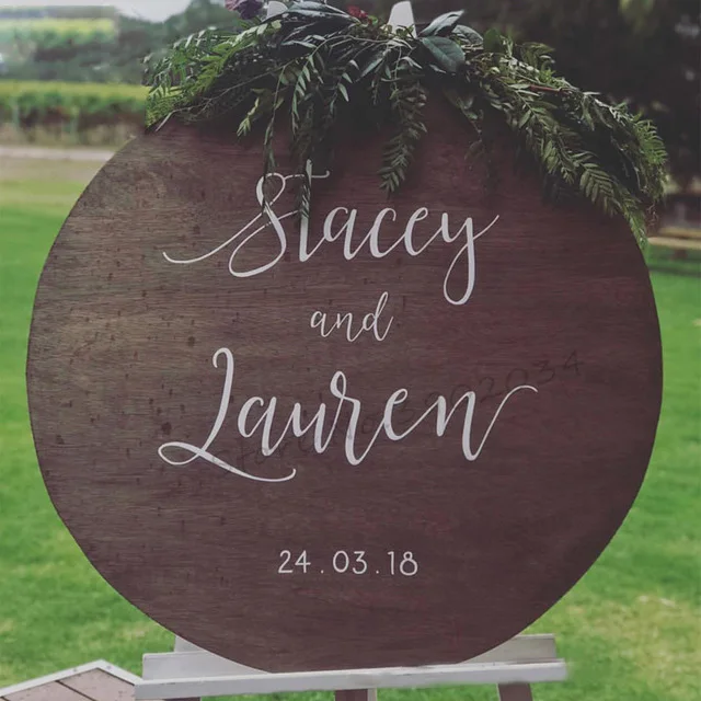 Personalized Name Wedding Welcome Sign Wall Stickers Custom Date Decor Wall Decal For Wood Board Chalkboard
Personalized Name Wedding Welcome Sign Wall Stickers Custom Date Decor Wall Decal For Wood Board Chalkboard