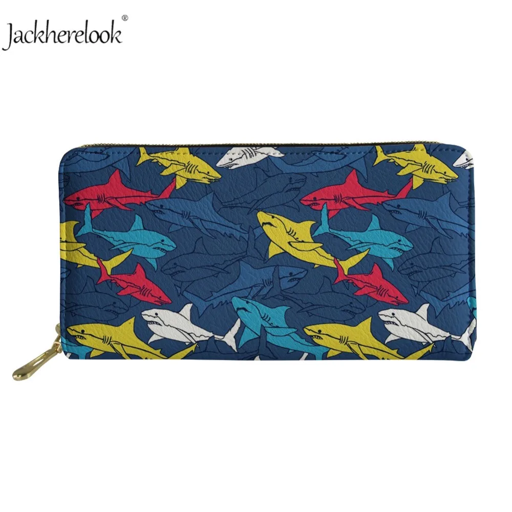Jackherelook Luxury Women Long Wallets Ocean Style Clutch Female Shark Print Pu Leather Ladies Phone Bag Card Holder Coin Purse
Jackherelook Luxury Women Long Wallets Ocean Style Clutch Female Shark Print Pu Leather Ladies Phone Bag Card Holder Coin Purse
