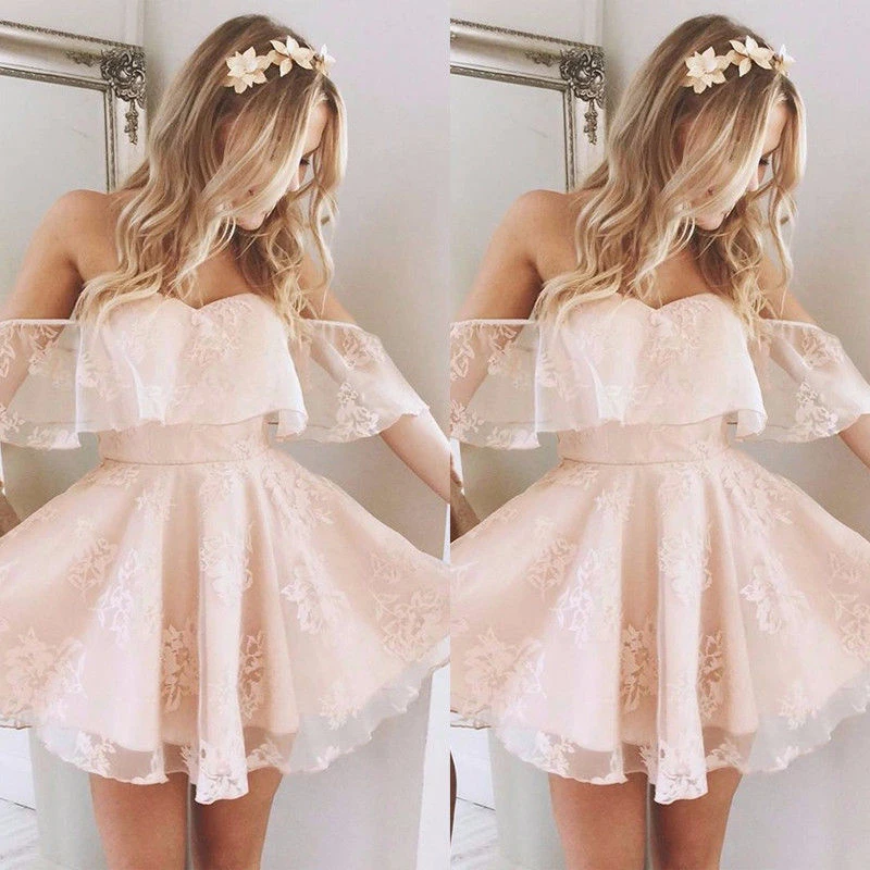Summer Sexy Ruffles Off Shoulder Lace Mini Dress Women Chiffon Tulle Tutu Ladies Ball Gown Evening Party Dresses
Summer Sexy Ruffles Off Shoulder Lace Mini Dress Women Chiffon Tulle Tutu Ladies Ball Gown Evening Party Dresses