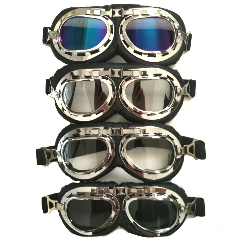Retro Motorbike Helmet Goggles Glasses Jet Vintage Moto Classica Motorcycle Goggles for Pilot Steampunk ATV Bike Cooper Melmet
Retro Motorbike Helmet Goggles Glasses Jet Vintage Moto Classica Motorcycle Goggles for Pilot Steampunk ATV Bike Cooper Melmet