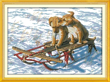 Love dogs Printing pattern Cross Stitch Kits Funny Gifts Cross-stitch set Embroidery Needlework DMC Counted Home Decor gifts
Love dogs Printing pattern Cross Stitch Kits Funny Gifts Cross-stitch set Embroidery Needlework DMC Counted Home Decor gifts