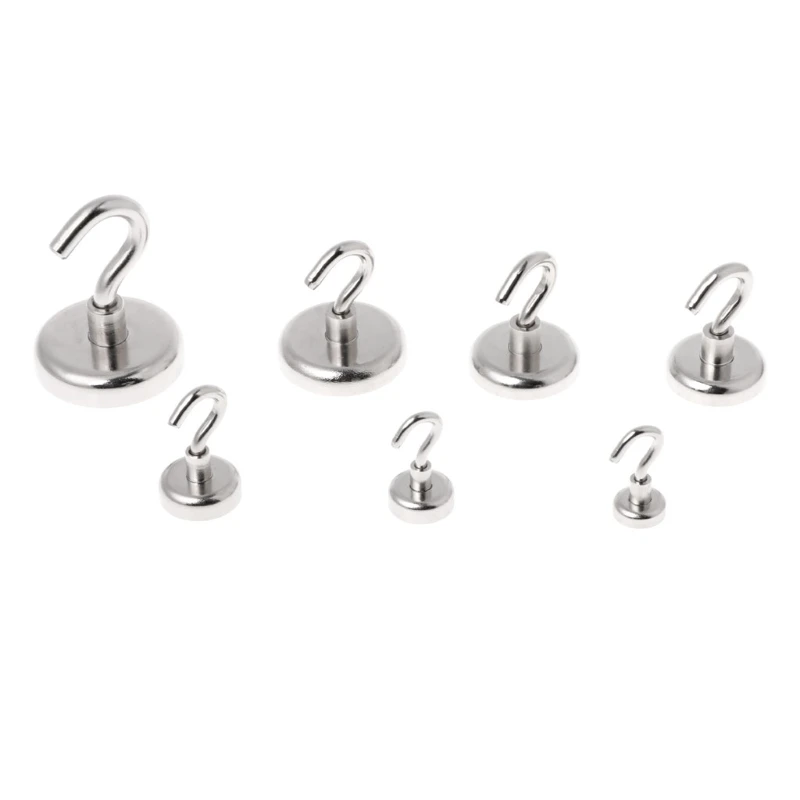 New Strong Mini Magnetic Circular Hook Hanger Useful Super Power Magnets Linked Home Kitchen Wall Hold Magnet Hooks
New Strong Mini Magnetic Circular Hook Hanger Useful Super Power Magnets Linked Home Kitchen Wall Hold Magnet Hooks