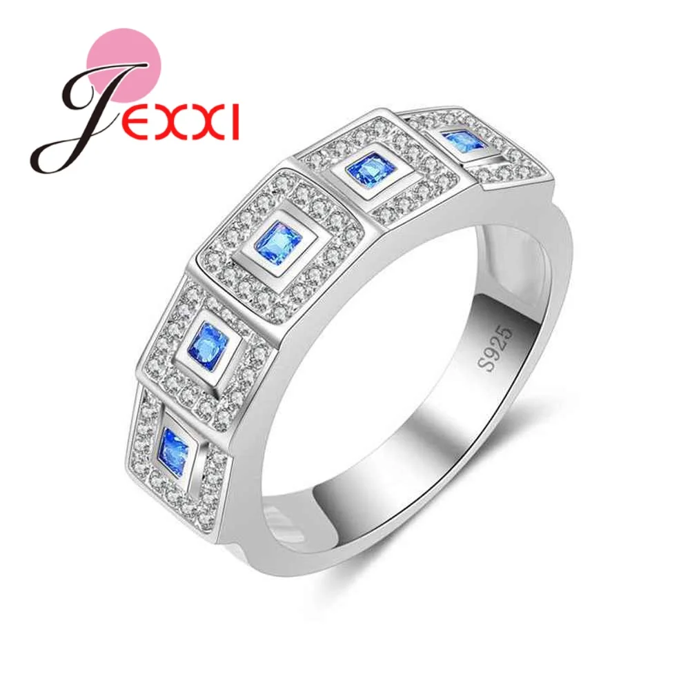 Top Quality 925 Sterling Silver Jewelry Ring Special Square Design Blue AAA Zircon Fine Casual Office Anel Free Shipping
Top Quality 925 Sterling Silver Jewelry Ring Special Square Design Blue AAA Zircon Fine Casual Office Anel Free Shipping