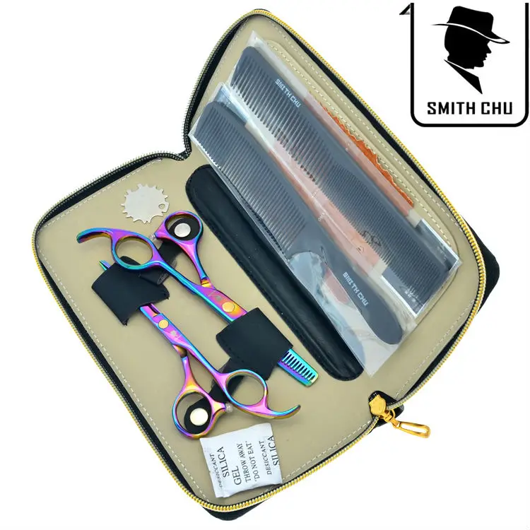 5.5" Smith Chu Professional Human Hair Cutting Scissors Thinning Shears 62HRC Hairdressing Tijeras Barber Styling Tools LZS0057
5.5" Smith Chu Professional Human Hair Cutting Scissors Thinning Shears 62HRC Hairdressing Tijeras Barber Styling Tools LZS0057