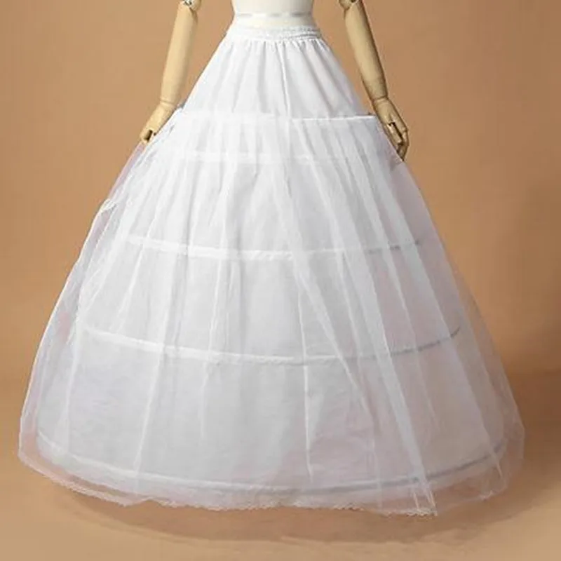 High Quality A-line Long 3Layers Tulle Petticoats for Wedding Dress Crinoline Petticoat Underskirt White Skirt Rockabilly_2
High Quality A-line Long 3Layers Tulle Petticoats for Wedding Dress Crinoline Petticoat Underskirt White Skirt Rockabilly_2