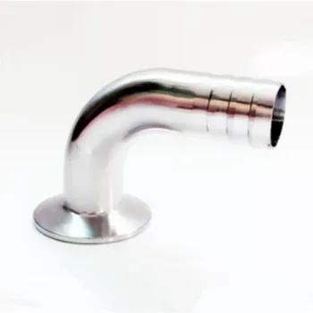 1pcs OD 12.7/19/25/38mm Sanitary Hose Barb Pipe Fitting 2" Tri Clamp 50.5MM Ferrule 90 Degree Elbow
1pcs OD 12.7/19/25/38mm Sanitary Hose Barb Pipe Fitting 2" Tri Clamp 50.5MM Ferrule 90 Degree Elbow