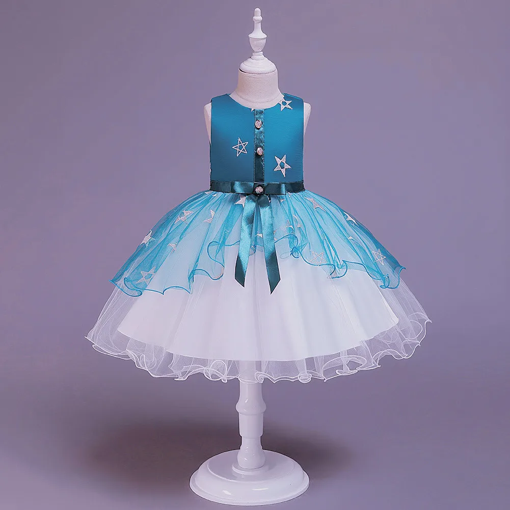 2019 Girls Party Dress 7 8 9 10 to 12 Years Stars Embroidery Bow Green Red Dresses for Girls Birthday Princess Costume Kids 1A6I
2019 Girls Party Dress 7 8 9 10 to 12 Years Stars Embroidery Bow Green Red Dresses for Girls Birthday Princess Costume Kids 1A6I