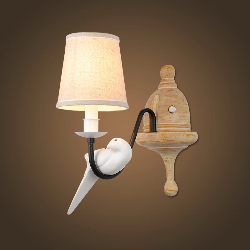 Nordic Modern E14 LED Resin Fabric Wall Sconce Bird Shape Metal Painting Wall Lamp for Home Lighting Aisle Corridor Light
Nordic Modern E14 LED Resin Fabric Wall Sconce Bird Shape Metal Painting Wall Lamp for Home Lighting Aisle Corridor Light