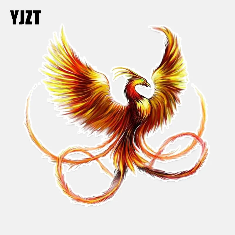 YJZT 13.5*13.1CM Noble Golden Phoenix Flying PVC Personalized Car Sticker Colored 11A0071
YJZT 13.5*13.1CM Noble Golden Phoenix Flying PVC Personalized Car Sticker Colored 11A0071
