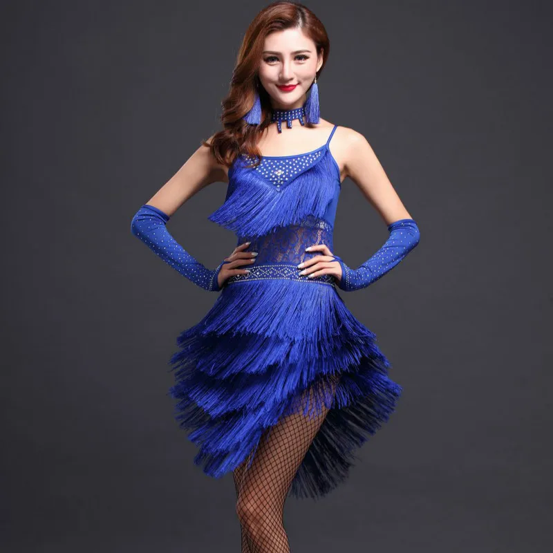 Adult Latin Dance Costume Female Hot Drill Tassel Dress Latin Dance Tango Dance Costume Competition Performance Clothing
Adult Latin Dance Costume Female Hot Drill Tassel Dress Latin Dance Tango Dance Costume Competition Performance Clothing