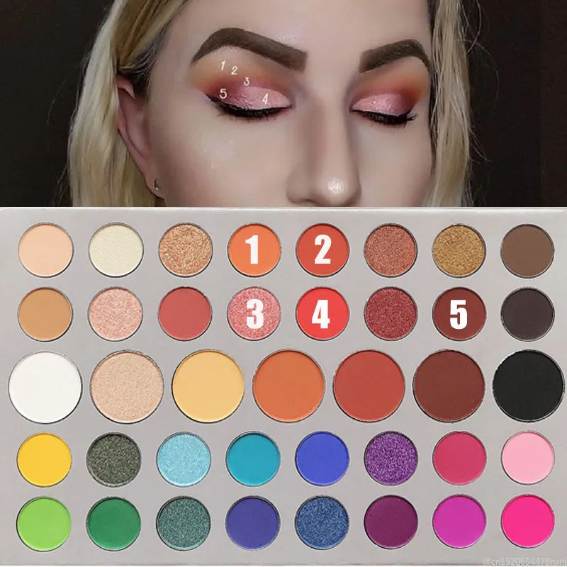 39 Colors Matte Gliiter Eyeshadow Palette Shimmer Pigment Nude Eye Shadow Cosmetic Maquillajes Para Mujer TSLM2
39 Colors Matte Gliiter Eyeshadow Palette Shimmer Pigment Nude Eye Shadow Cosmetic Maquillajes Para Mujer TSLM2