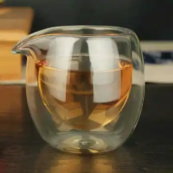 200ml Double Layer Fair Teacup Anti-hot Serving Cup Heat Resistant Water Home Drinkware Office home bar gift juice wine coffee
200ml Double Layer Fair Teacup Anti-hot Serving Cup Heat Resistant Water Home Drinkware Office home bar gift juice wine coffee