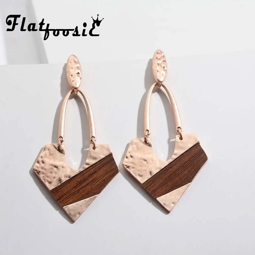 Flatfoosie Bohemia Wooden Long Dangle Earrings 2018 Vintage Wood Ethnic Jewelry For Women Simple Geometric Hanging Drop Earring
Flatfoosie Bohemia Wooden Long Dangle Earrings 2018 Vintage Wood Ethnic Jewelry For Women Simple Geometric Hanging Drop Earring
