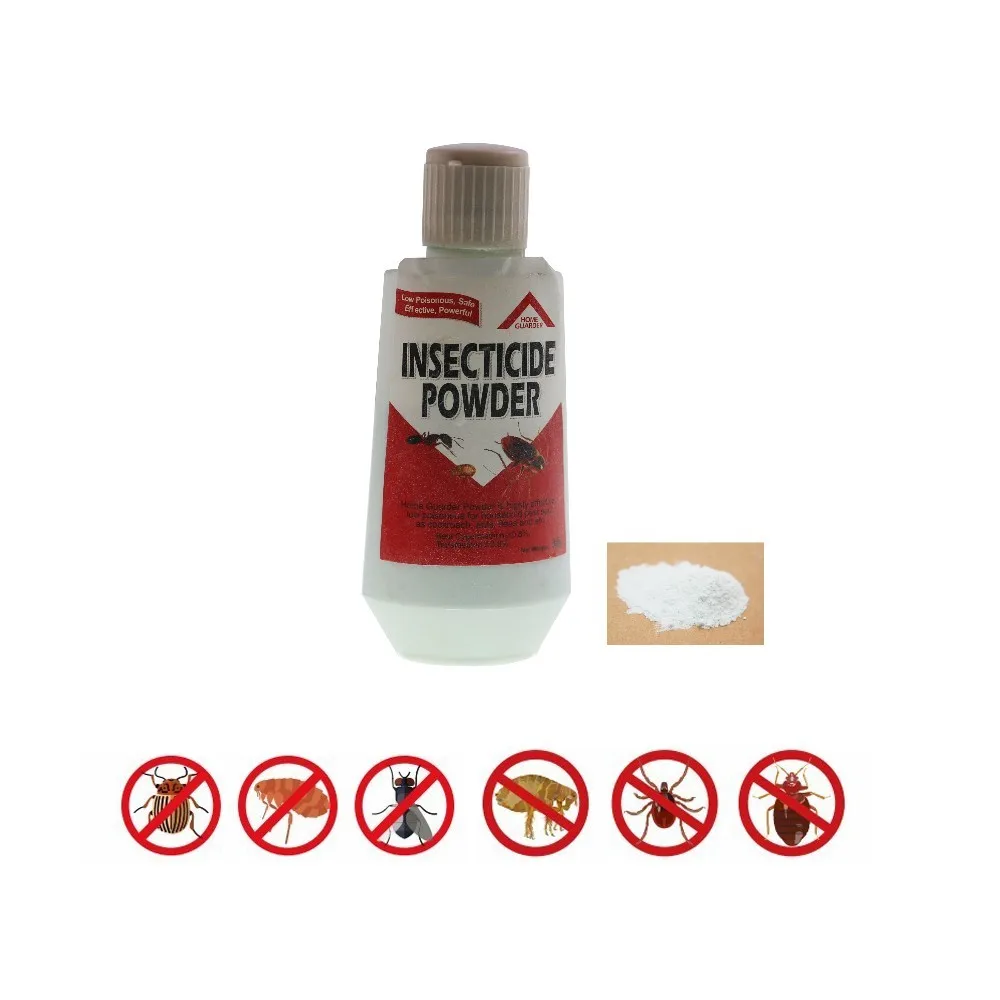 

1pc Powerful Effective Cockroach Killing Bait Pest Control Cockroach Eliminate Fleas Lice Off Killer Repellent Powder