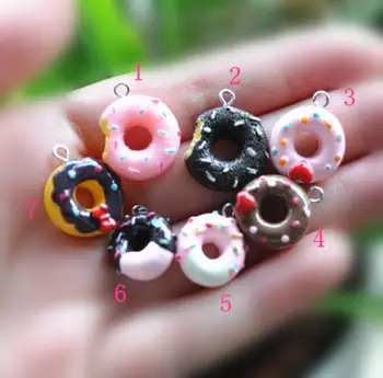 wholesale kawaii Flat back resin diy food donut charms keyring charms resin charms necklace pendant for DIY decoration
wholesale kawaii Flat back resin diy food donut charms keyring charms resin charms necklace pendant for DIY decoration
