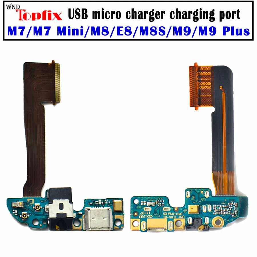 USB микро зарядное устройство порт для зарядки гибкий кабель HTC One M7 M8 E8 M9 Plus +
