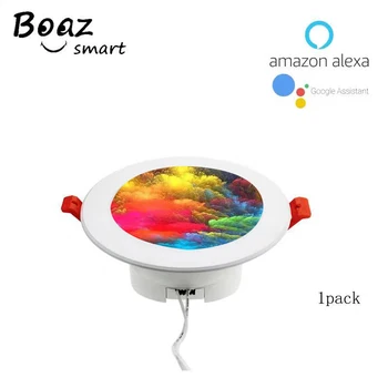 Smart Wifi LED Downlight 4 inch Color Changing RGBCW Downlight Tuya Smartlife Voice Control by Alexa Echo Google Home Assistant
Smart Wifi LED Downlight 4 inch Color Changing RGBCW Downlight Tuya Smartlife Voice Control by Alexa Echo Google Home Assistant