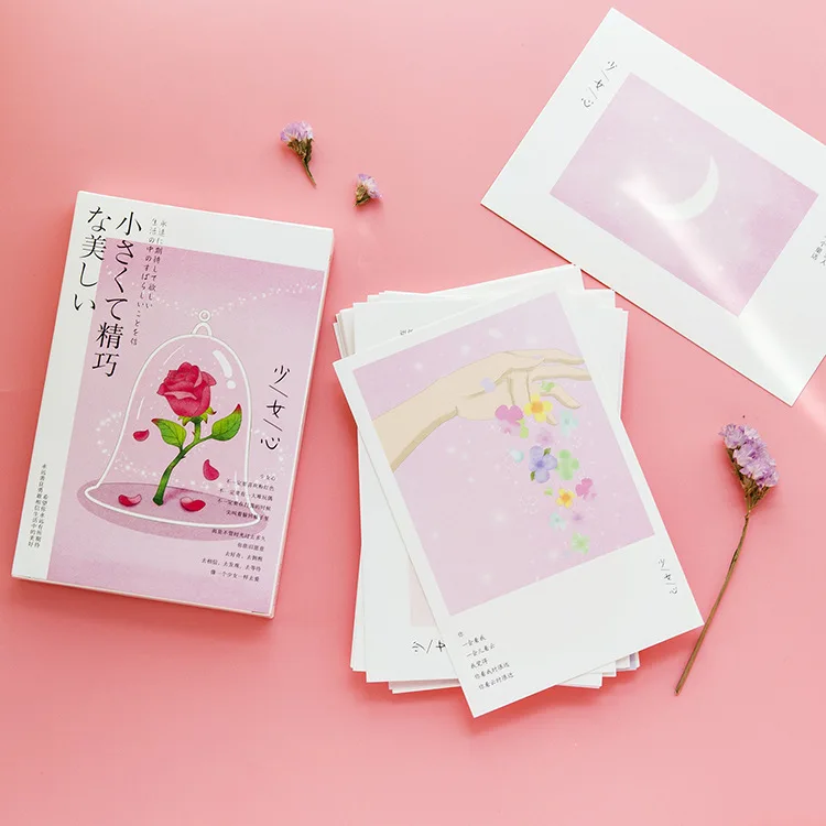30 sheets/LOT Creative Pink Series Postcard /Greeting Card/Wish Card/Christmas and New Year gifts
30 sheets/LOT Creative Pink Series Postcard /Greeting Card/Wish Card/Christmas and New Year gifts