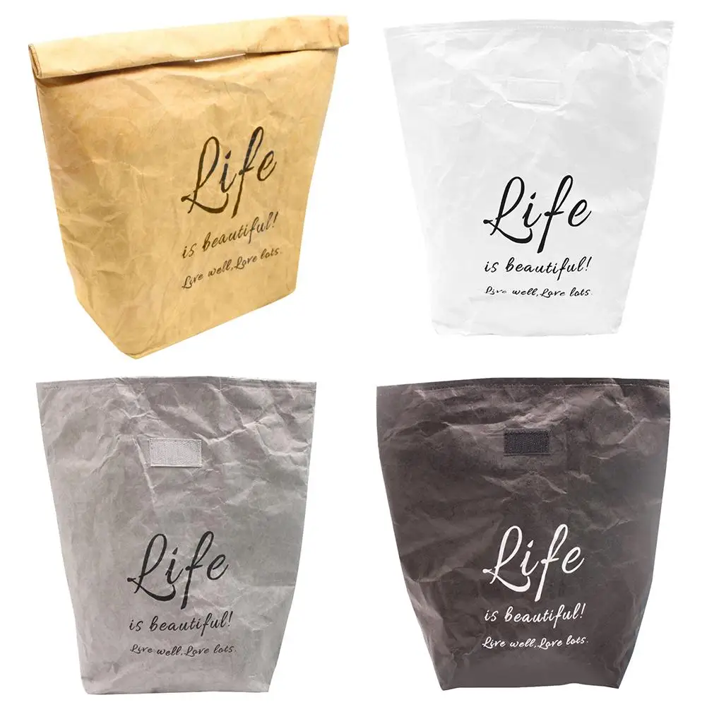 Lunch Bag Kraft Paper Bag Reusable Box Sack Durable Insulated Thermal Lunch Bag Snack Cooler Picnic Container Men Ice Bags
Lunch Bag Kraft Paper Bag Reusable Box Sack Durable Insulated Thermal Lunch Bag Snack Cooler Picnic Container Men Ice Bags