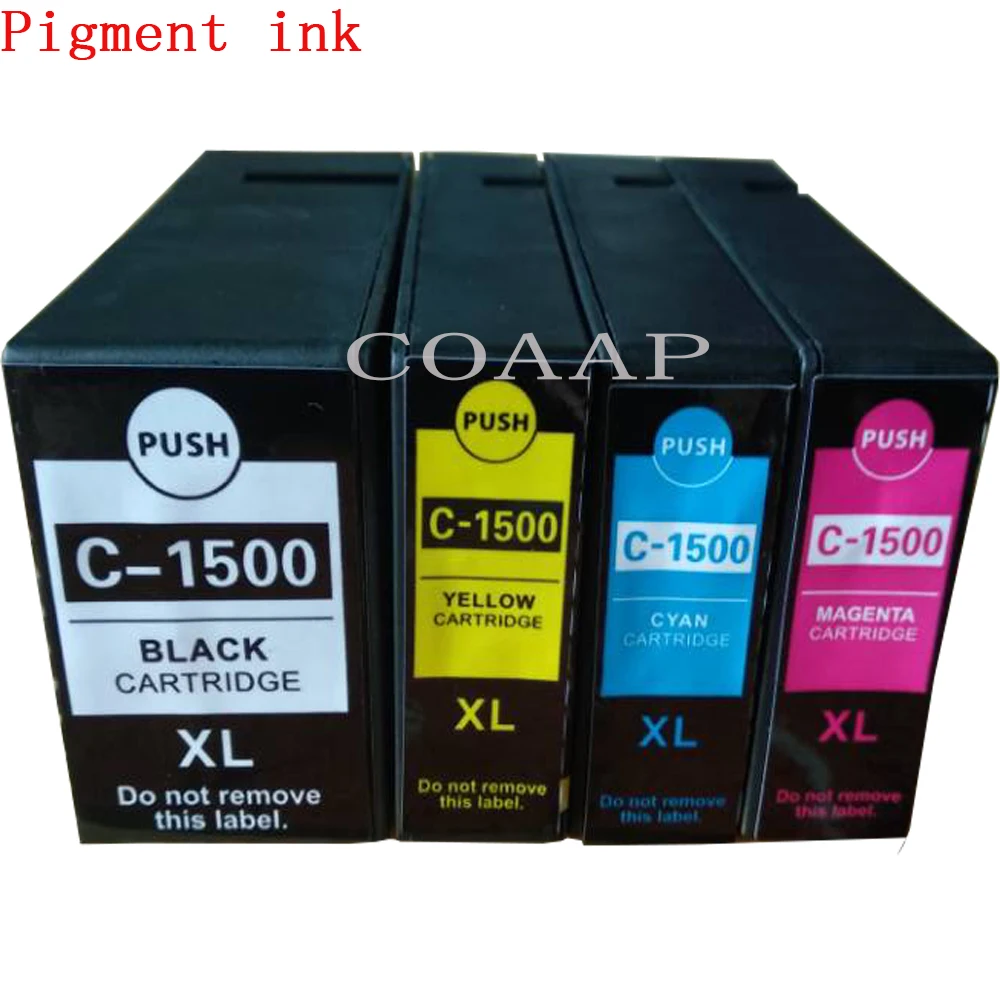 Compatible pigment ink For Canon PGI 1500 1500XL MAXIFY MB2050 MB2000 MB2300 MB2350 MB2357 MB2750 printers Cartridge with chip
Compatible pigment ink For Canon PGI 1500 1500XL MAXIFY MB2050 MB2000 MB2300 MB2350 MB2357 MB2750 printers Cartridge with chip