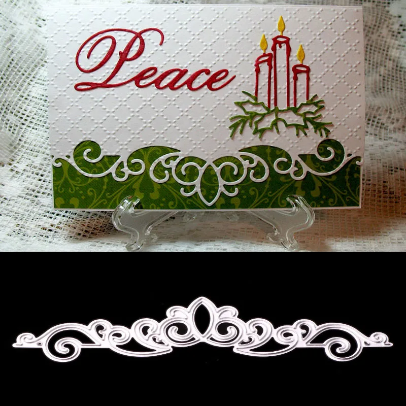 Lace Hollow Frame Metal Cutting Dies Stencil Template For Scrapbook Greeting Card Making Decor
Lace Hollow Frame Metal Cutting Dies Stencil Template For Scrapbook Greeting Card Making Decor