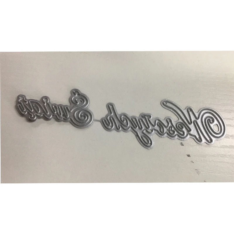 Polish Merry Christmas Wesolych Swiat Metal Cutting Dies Stencil for DIY Scrapbooking Cards Making Decorative Crafts New 2018
Polish Merry Christmas Wesolych Swiat Metal Cutting Dies Stencil for DIY Scrapbooking Cards Making Decorative Crafts New 2018