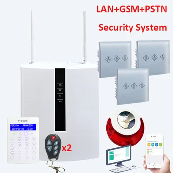 Focus Wireless+Wired Security Intrusion Alarm System+Smart Power Switch FC-7688 Plus APP Security Set
Focus Wireless+Wired Security Intrusion Alarm System+Smart Power Switch FC-7688 Plus APP Security Set
