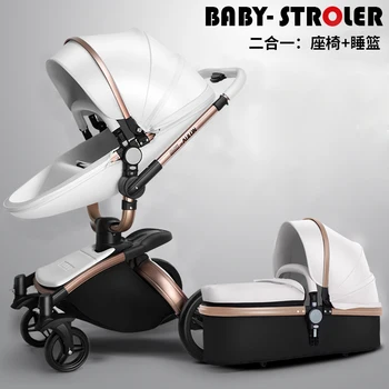 Aulon 2 in 1 Stroller Reversible Seat/Push Handle Luxury Baby Stroller Folding Shockproof Baby Pram 360 Rotation Pushchair
Aulon 2 in 1 Stroller Reversible Seat/Push Handle Luxury Baby Stroller Folding Shockproof Baby Pram 360 Rotation Pushchair